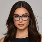Midnight Granite Round Glasses