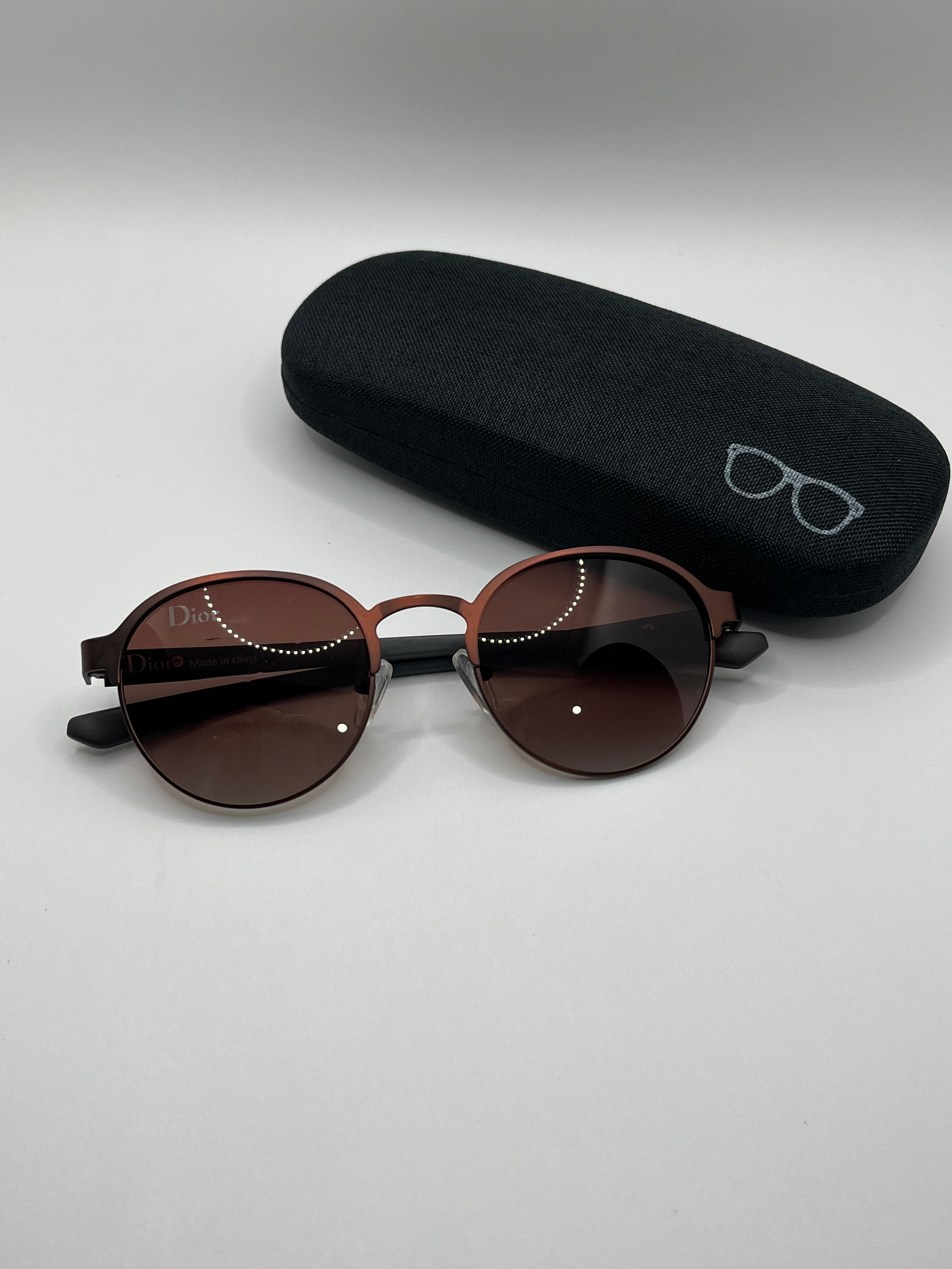 Dior Round Metal Sunglasses