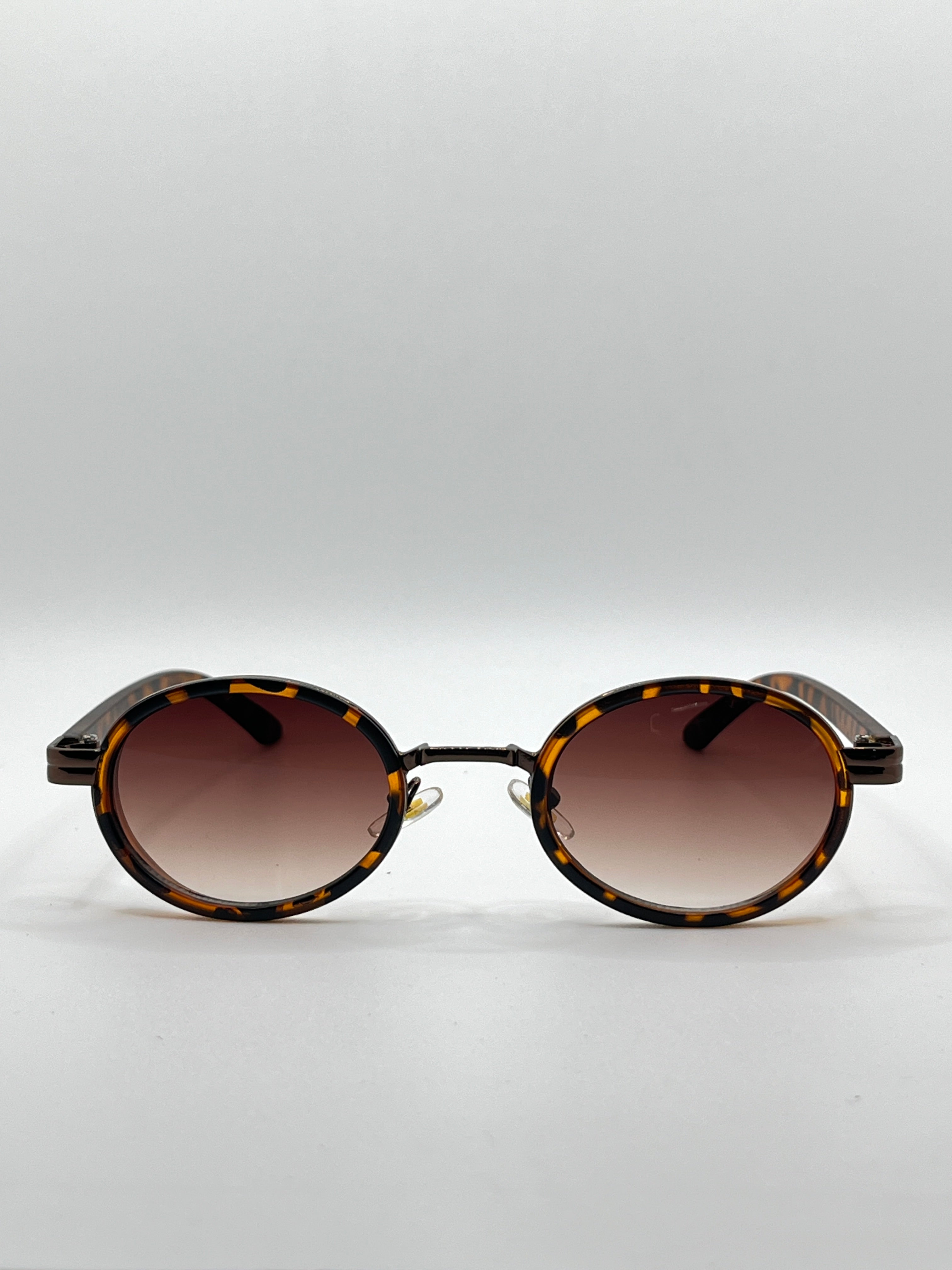 Vintage Round Steampunk Sunglasses