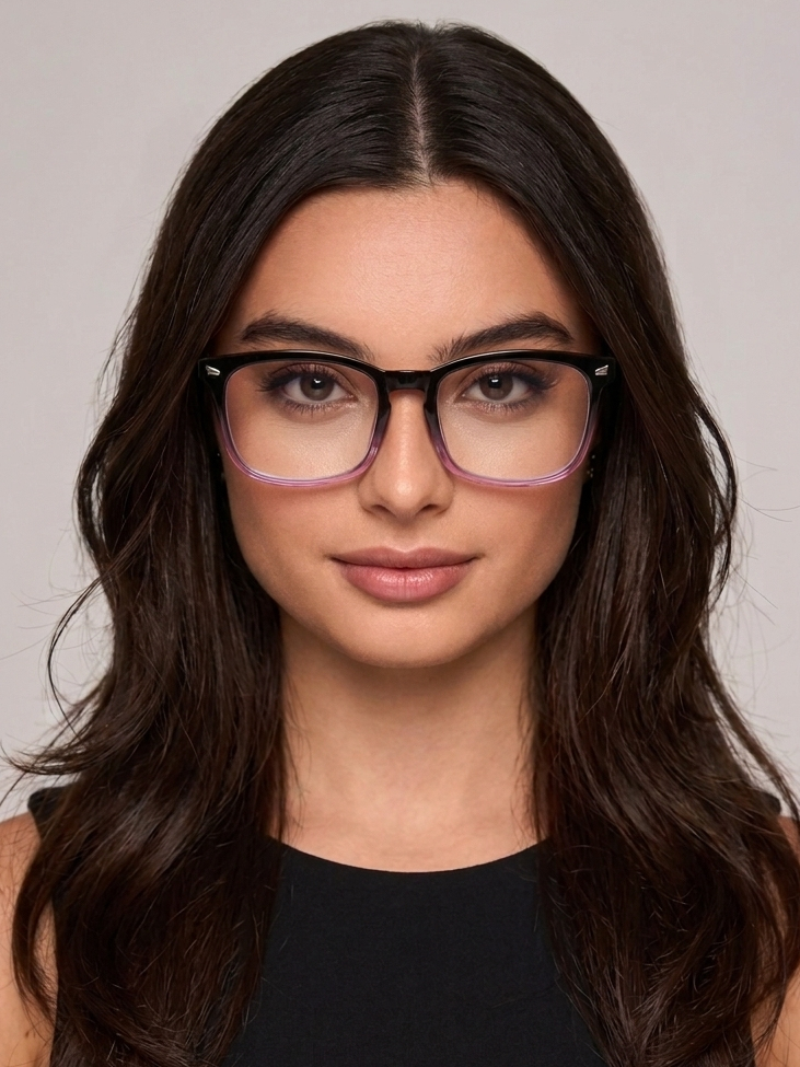 Double Shaded Square glasses
