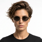 Trendy Oval Sunglasses