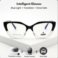 Cat Eye Bold Frame + Intelligent Glass
